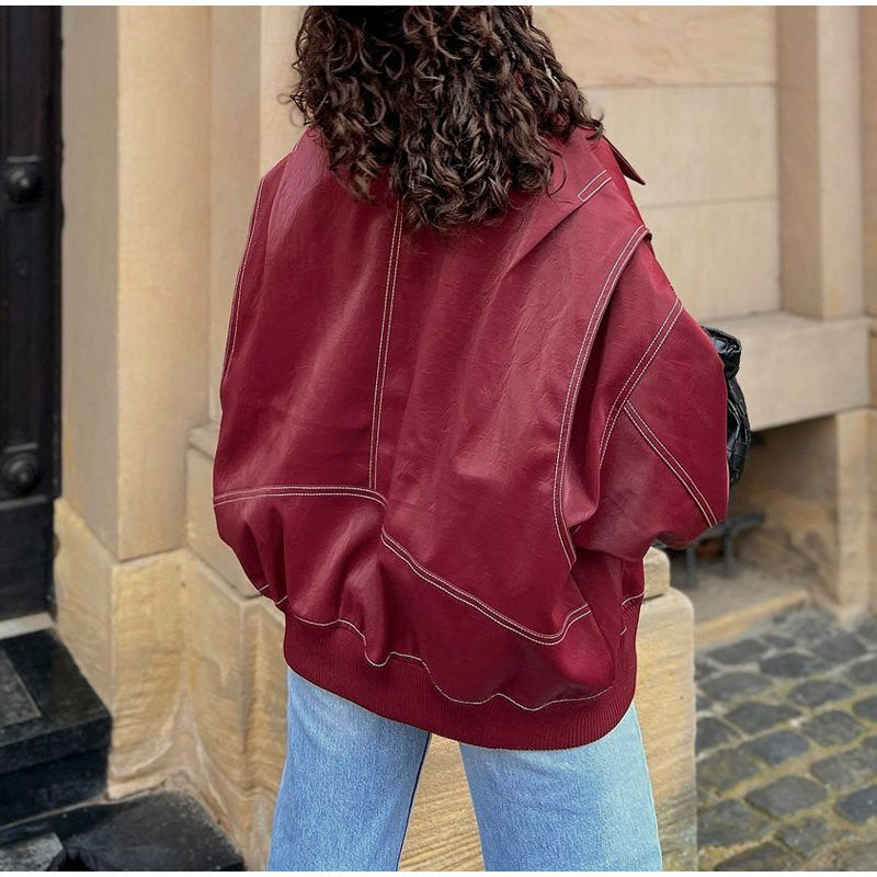 Jaidyn - Oversized bomber bunda pro ženy