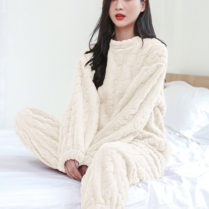 Kathryn - Pohodlné, měkké fleece pyžamo pro ženy