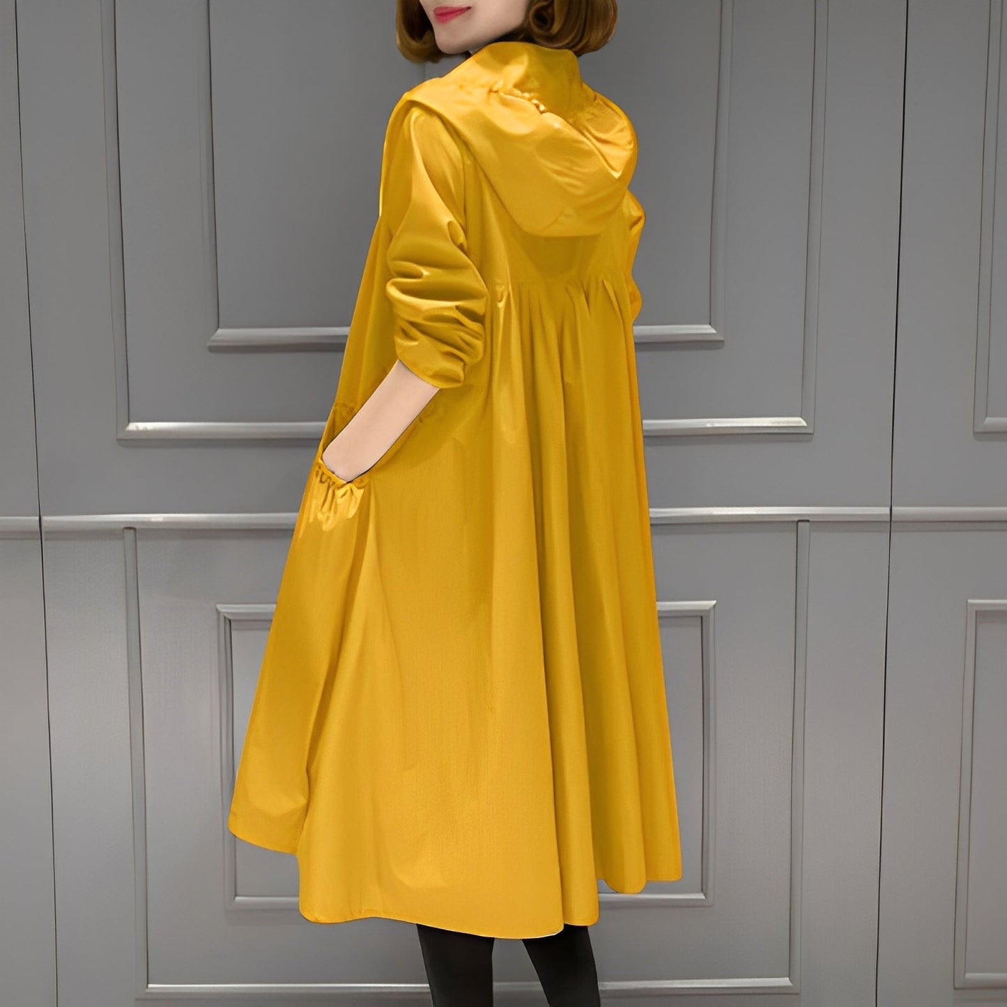 Margarette - Stylový deštník s kapucí pro ženy