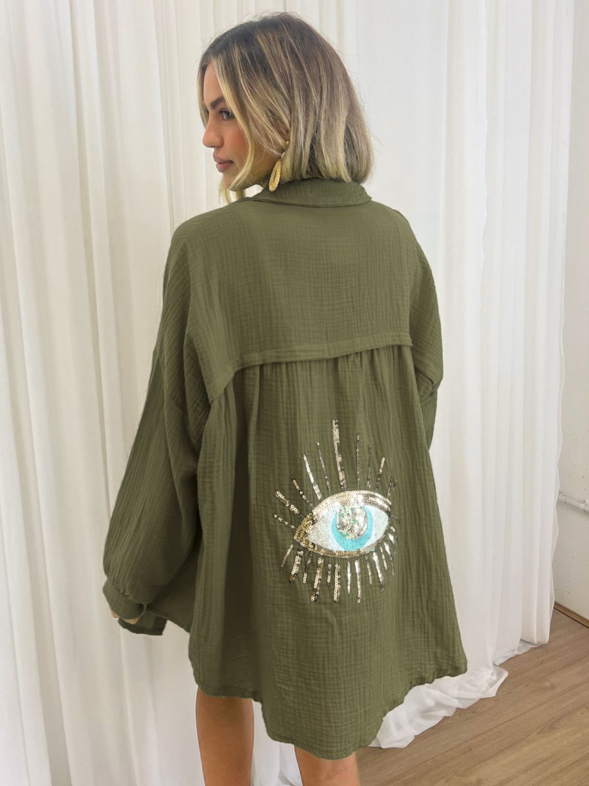 Giada – Vyšívané Kimono Oversize