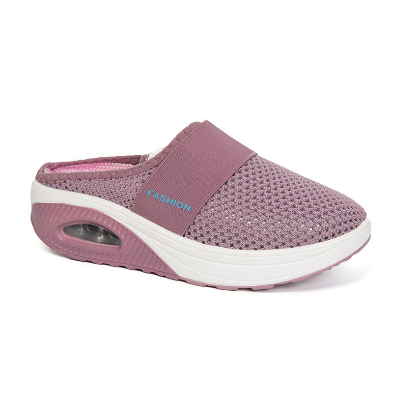 Wendi - Ortopedické Slip-On Klínové Sandály pro Dámy