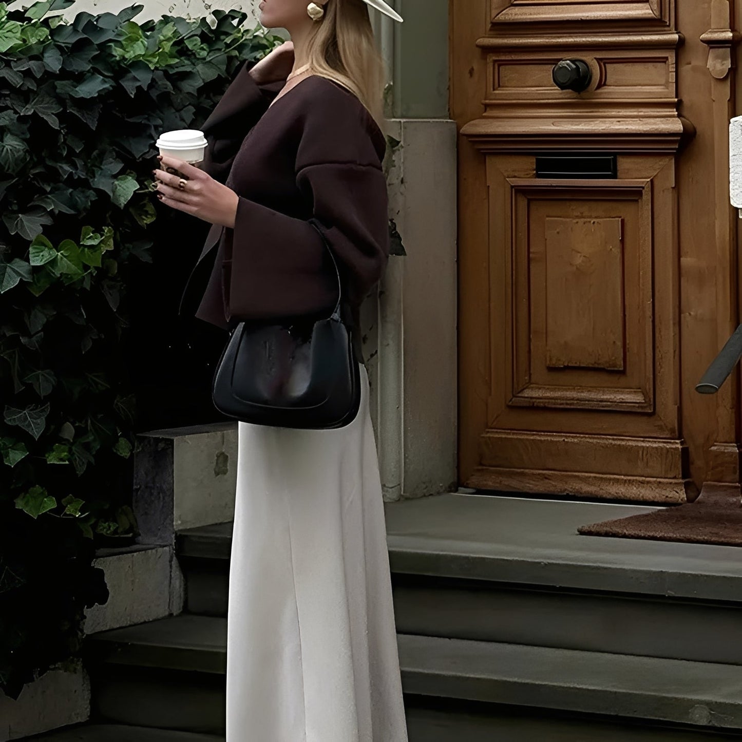 Anjelica - Elegantní, volně pletený cardigan pro dámy