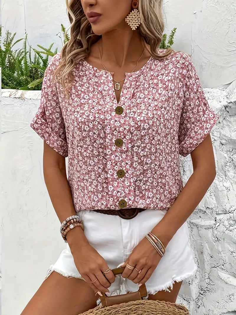 Lina – Krátký letní top s ženským nádechem