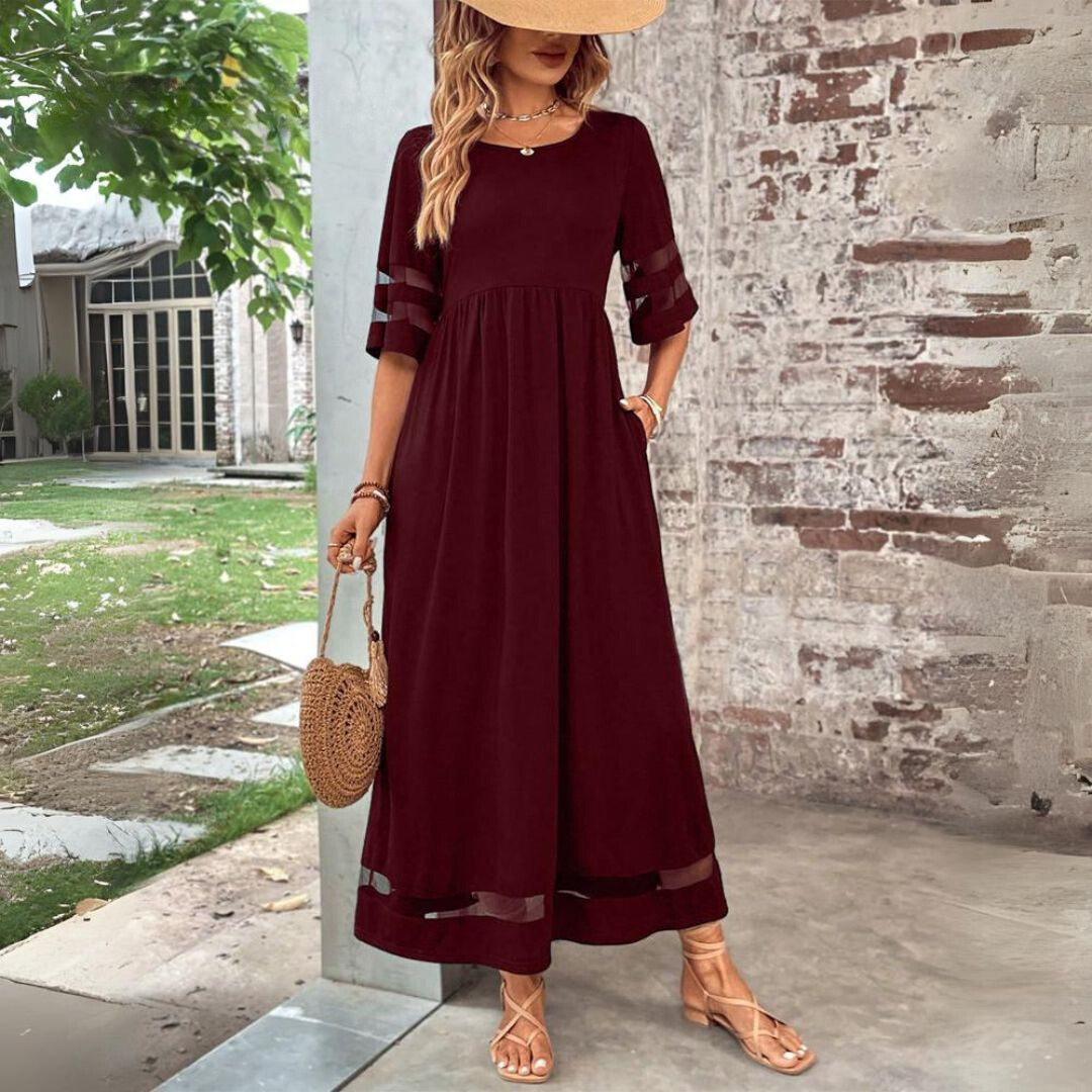 Amandine – Elegantní šaty s tvarujícím střihem