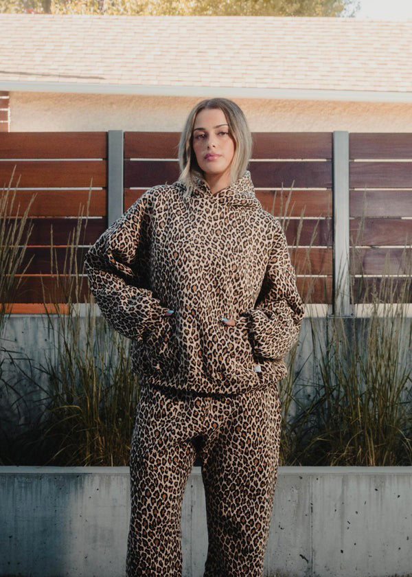 Elena – Mikina s Potiskem Leoparda