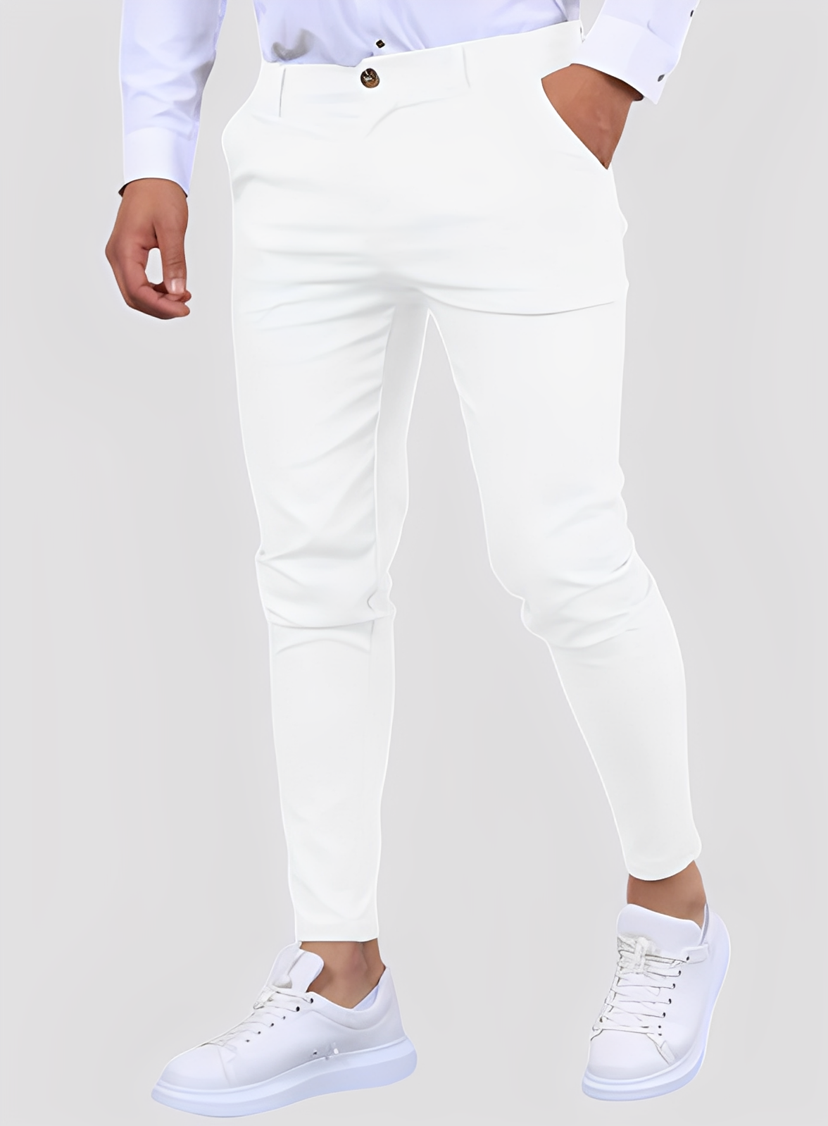 Reynard - Formální, pružné skinny kalhoty pro muže