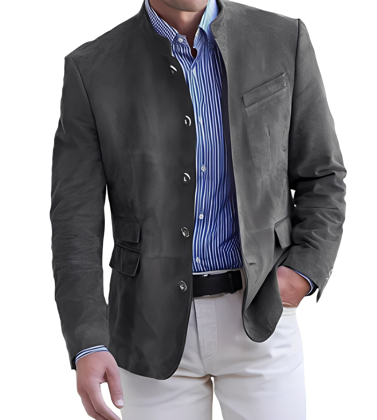 Hervey - Stylová Freizeitblazerjacke pro muže