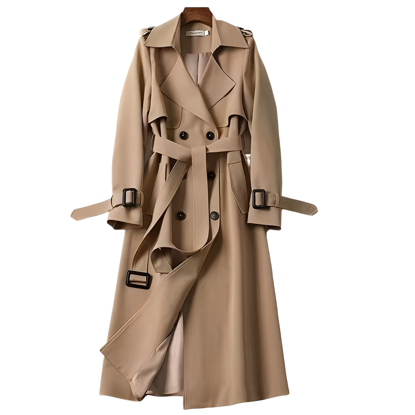 Patricia - Stylový Trenchcoat s Knoflíky pro Ženy