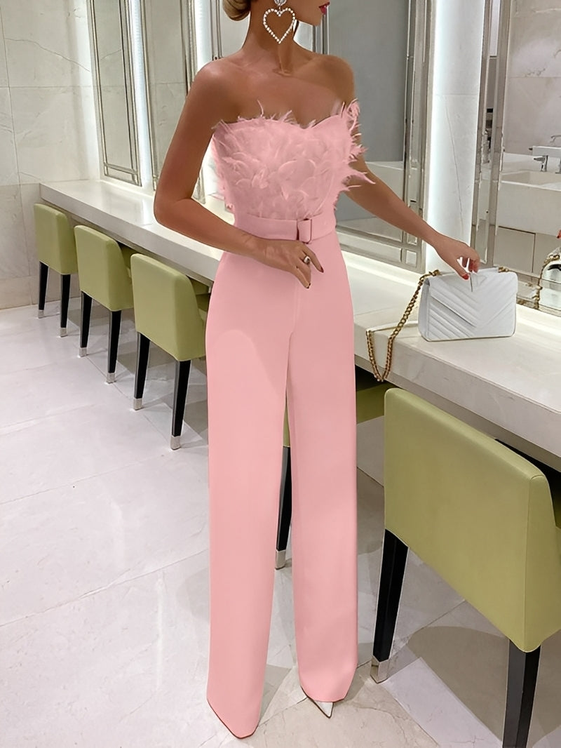 Valarie - Elegantní Tube-Top-Overal pro Dámy