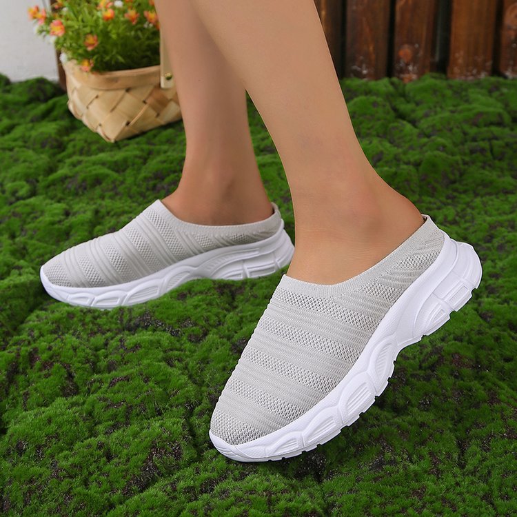 Malani - Moderní slip-on tenisky s klínovým podpatkem pro ženy