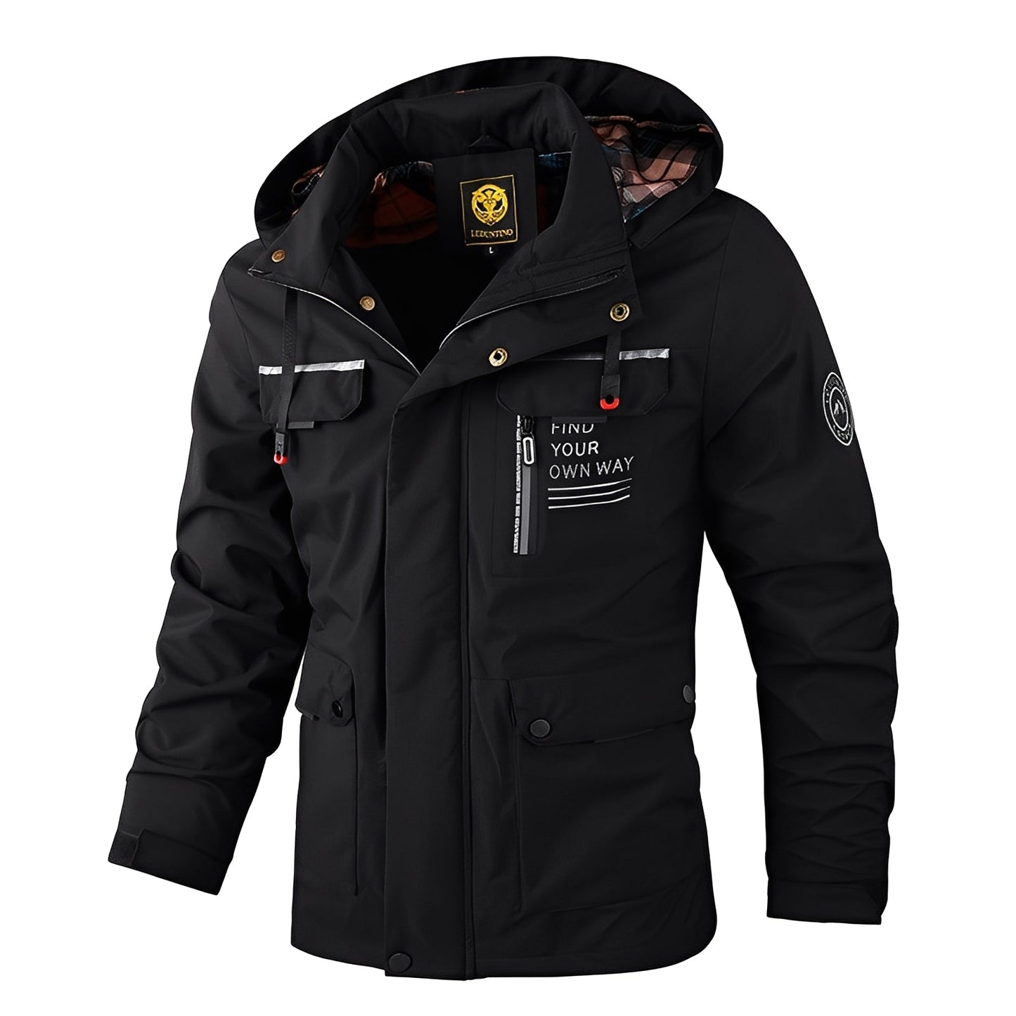 Fredrick - Vodotěsná, tlustá outdoorová bunda pro muže