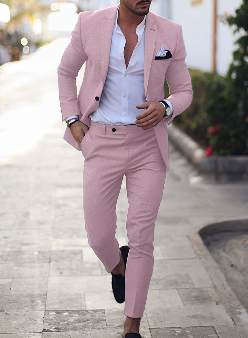 Gabriel - Elegantní Slim-Fit Oblek pro Muže