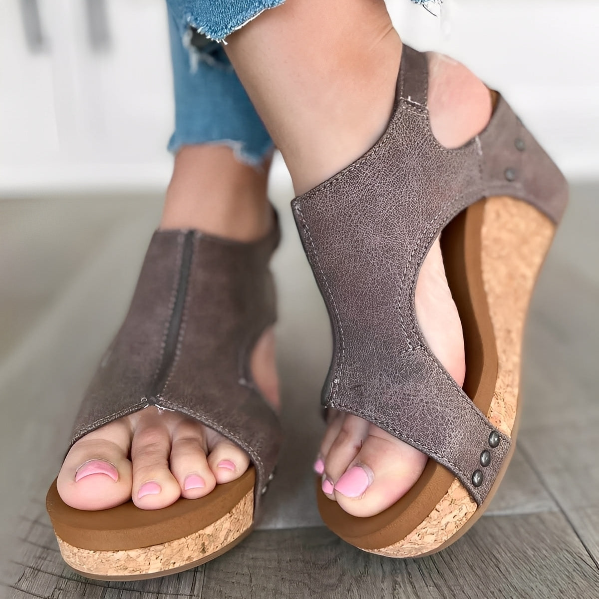 Averie - Stylové platformové sandály pro ženy