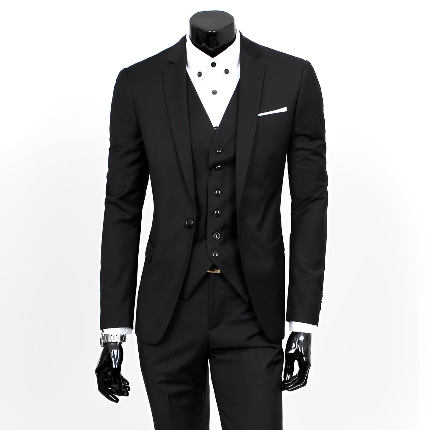 Darrell - Klasický, elegantní 3-dílný oblek pro muže
