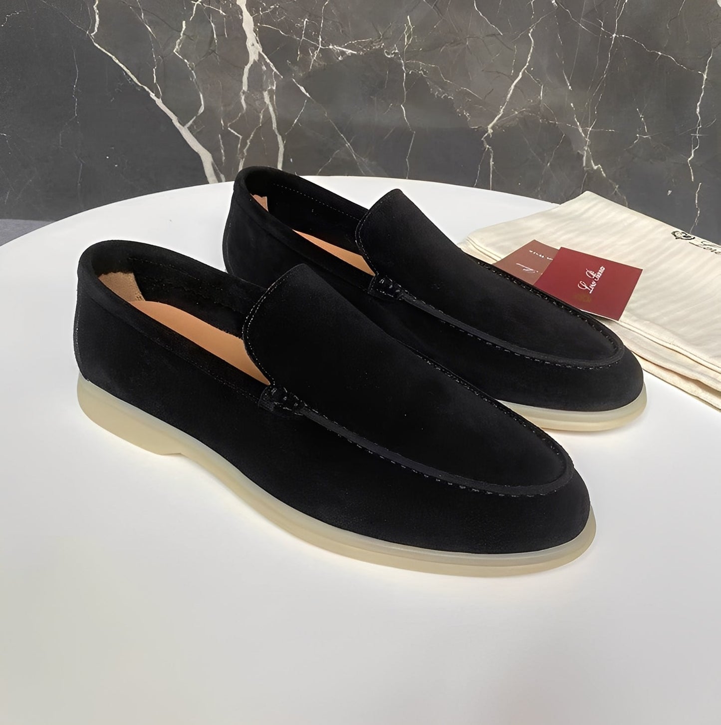 Joshua - Elegantní ploché slippery pro muže