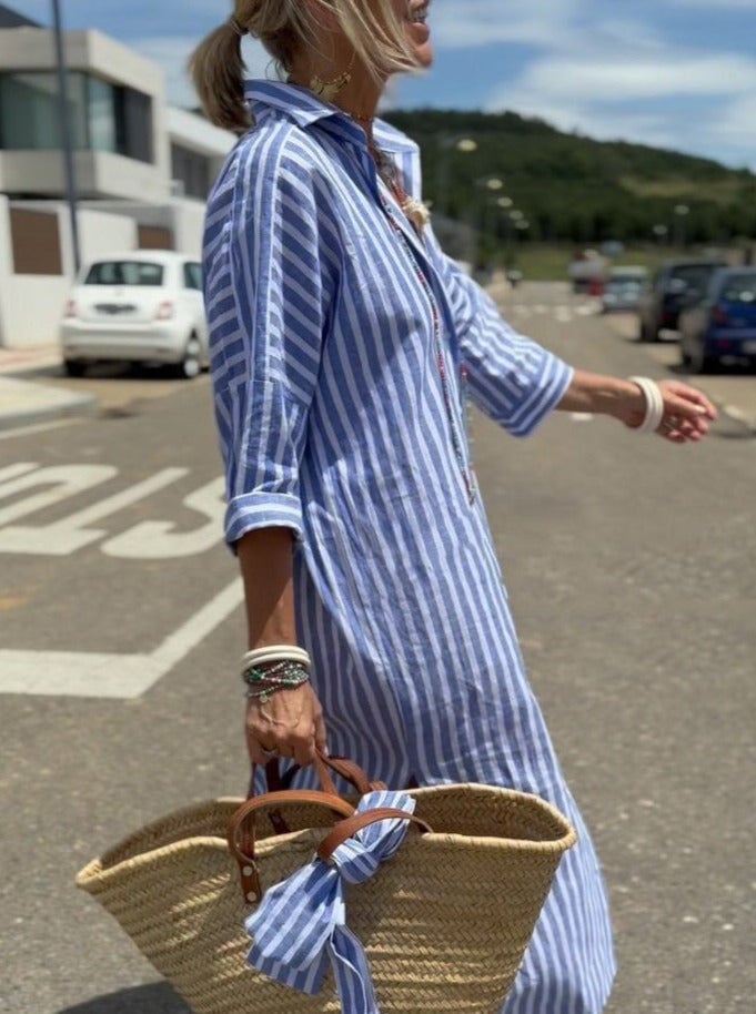 Margrethe - Pruhovaná košile Klasik