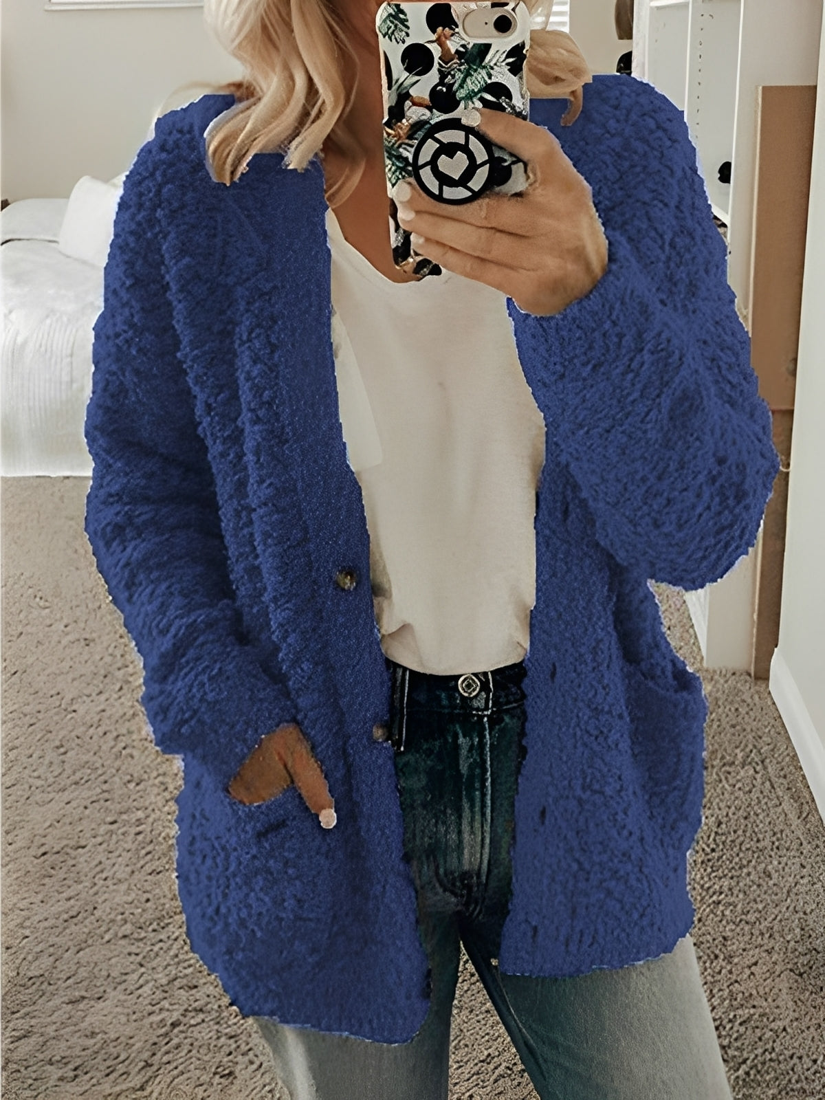 Elaine - Pohodlný volnočasový cardigan pro ženy