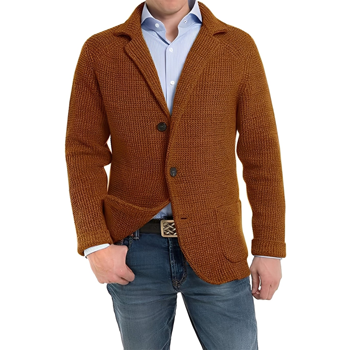 Richard - Elegantní sako s klopnovými kapsami pro muže