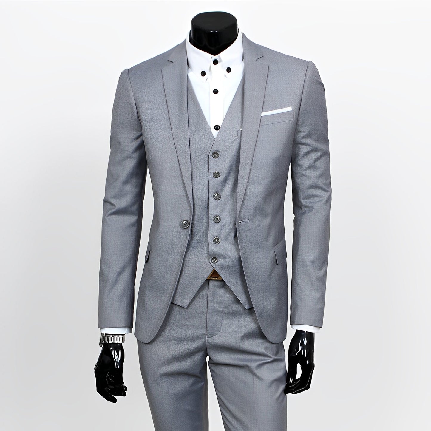 Darrell - Klasický, elegantní 3-dílný oblek pro muže