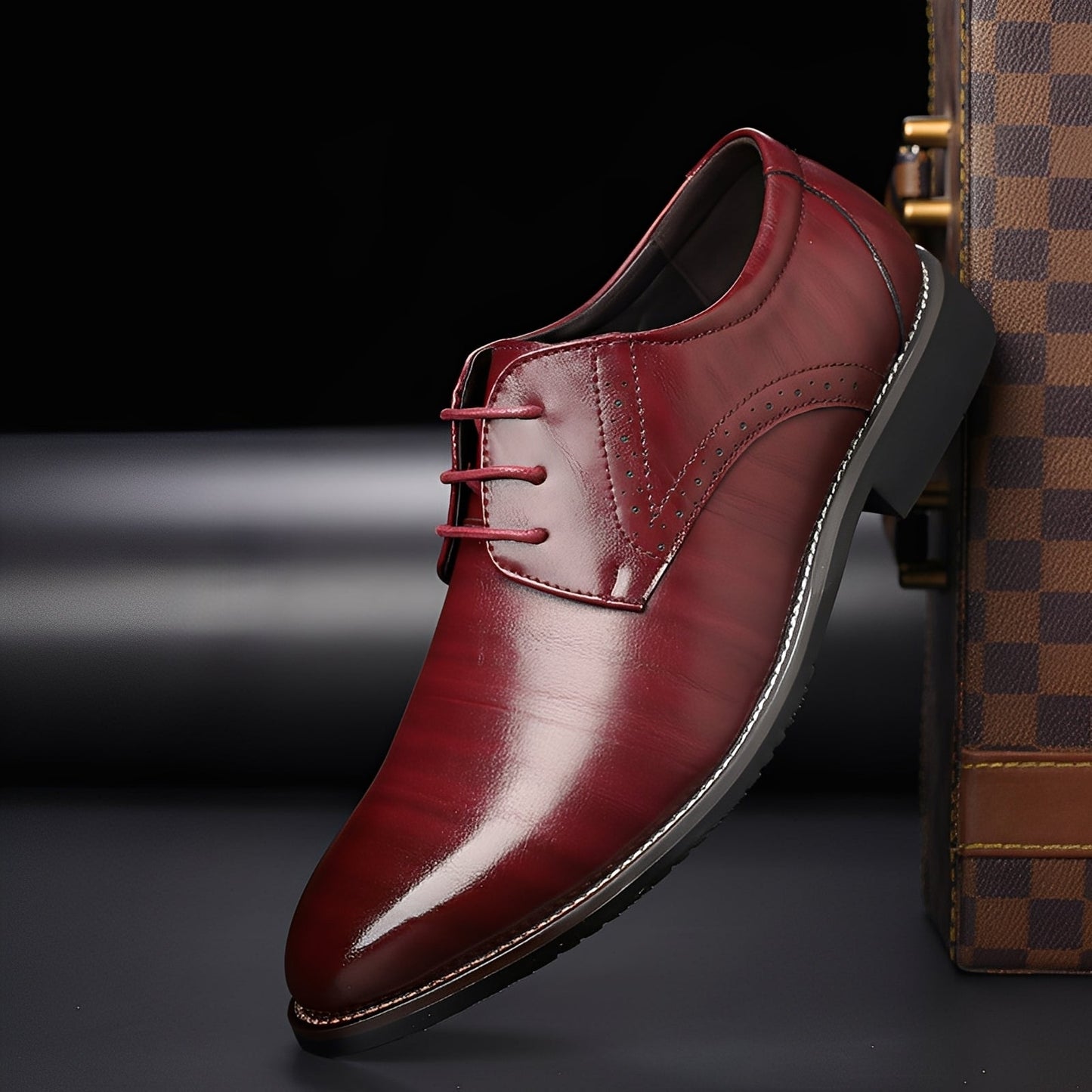 Beckham - Formální Sneakersy v Brogue Stylu pro Muže