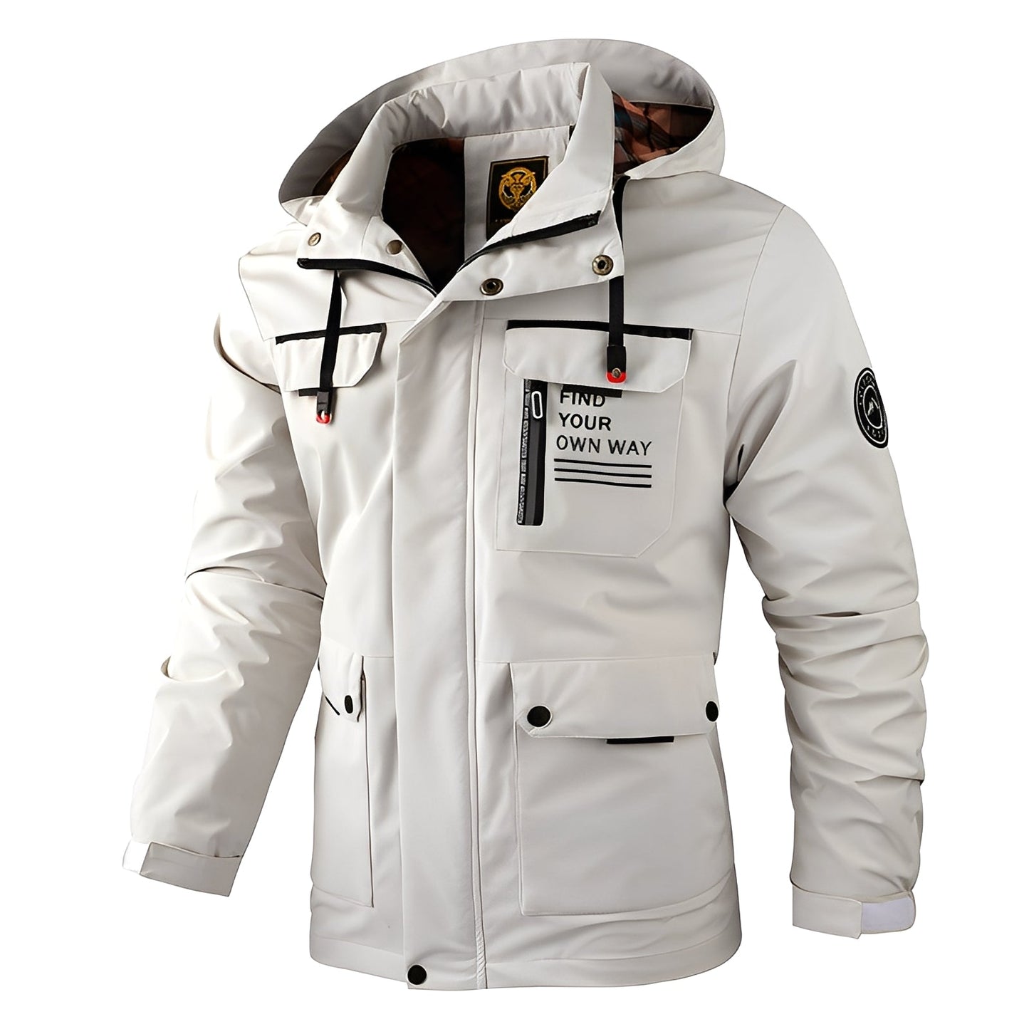 Fredrick - Vodotěsná, tlustá outdoorová bunda pro muže