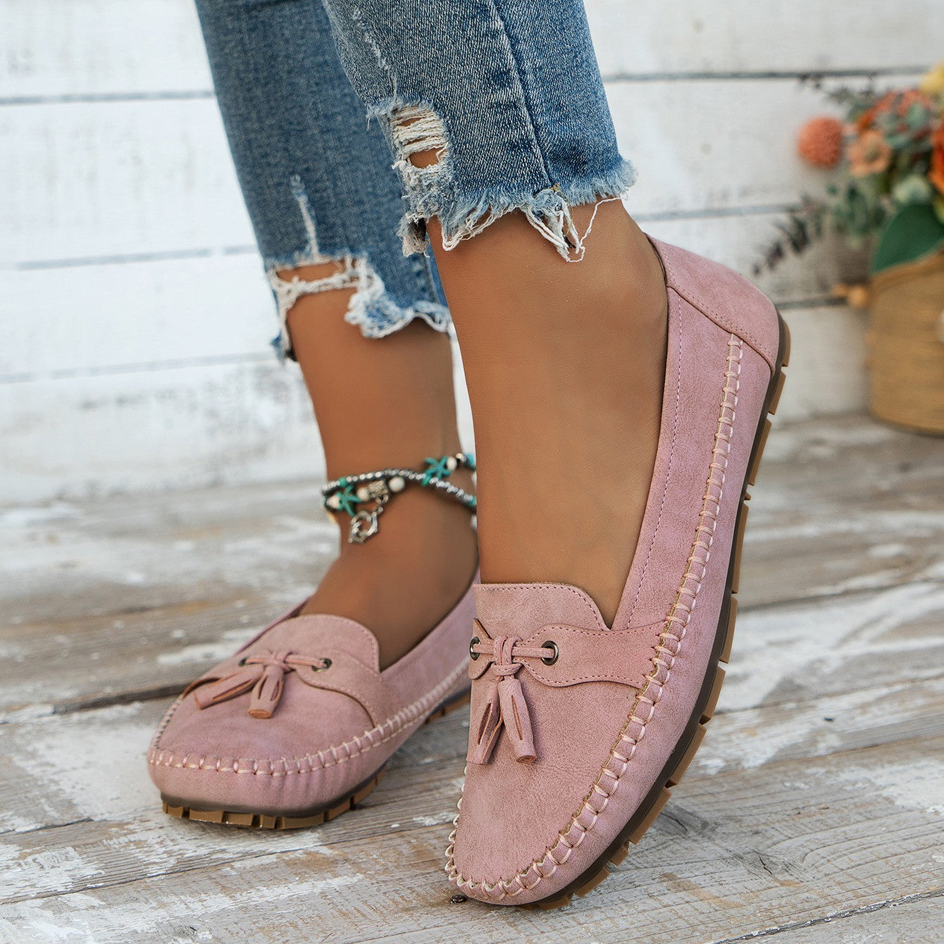 Emilee - Retro-Ploche Loafer pro Dámy
