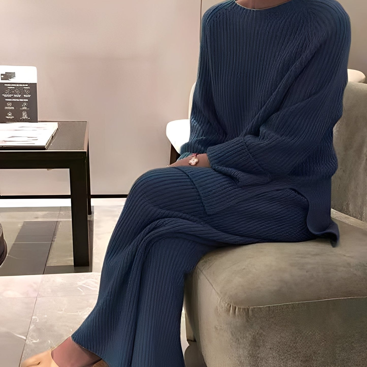 Carolina - Pohodlný a příjemný pletený set pro dámy