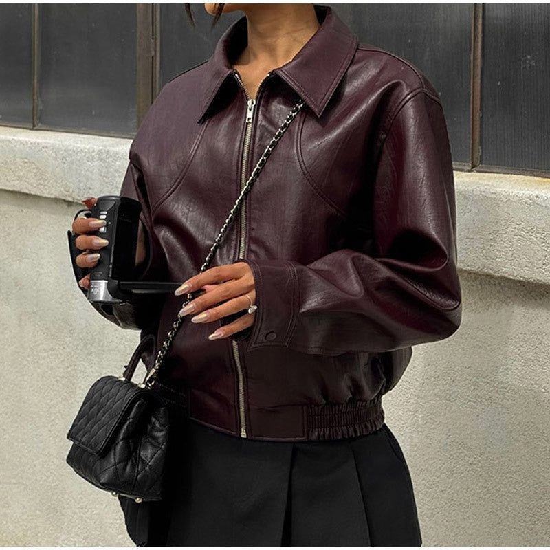 Jaidyn - Oversized bomber bunda pro ženy