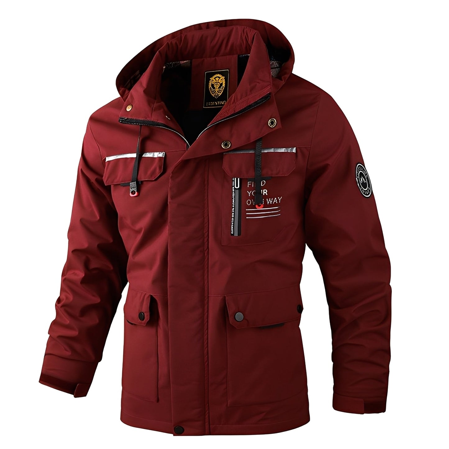 Fredrick - Vodotěsná, tlustá outdoorová bunda pro muže