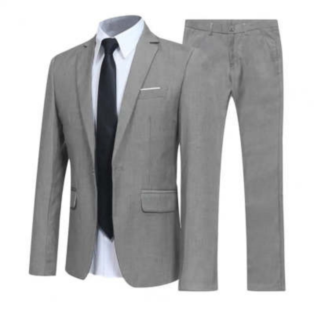 Brent - Elegantní Slim-Fit Oblek pro Muže
