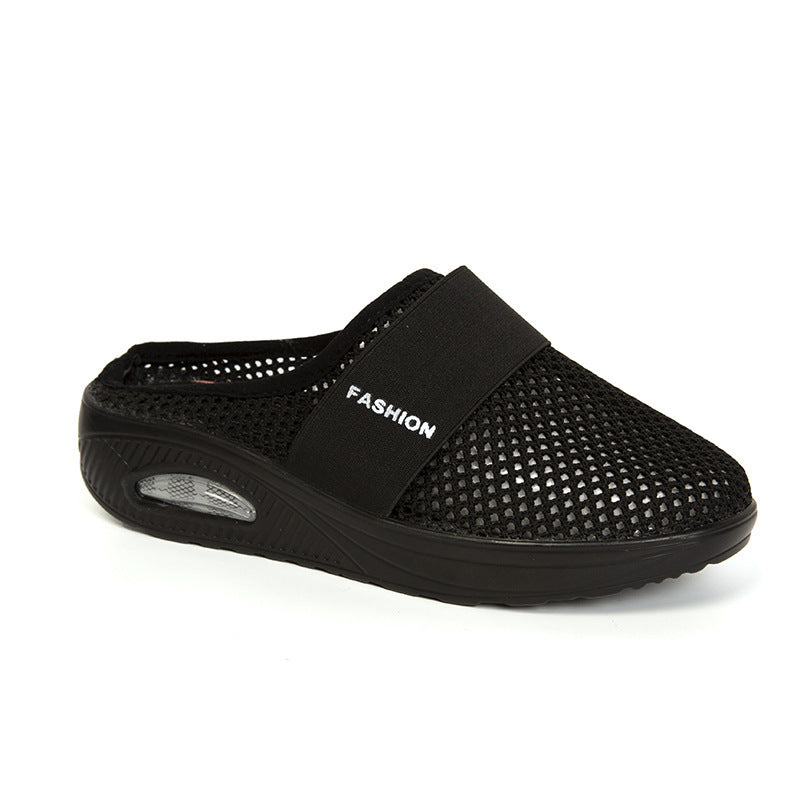Wendi - Ortopedické Slip-On Klínové Sandály pro Dámy