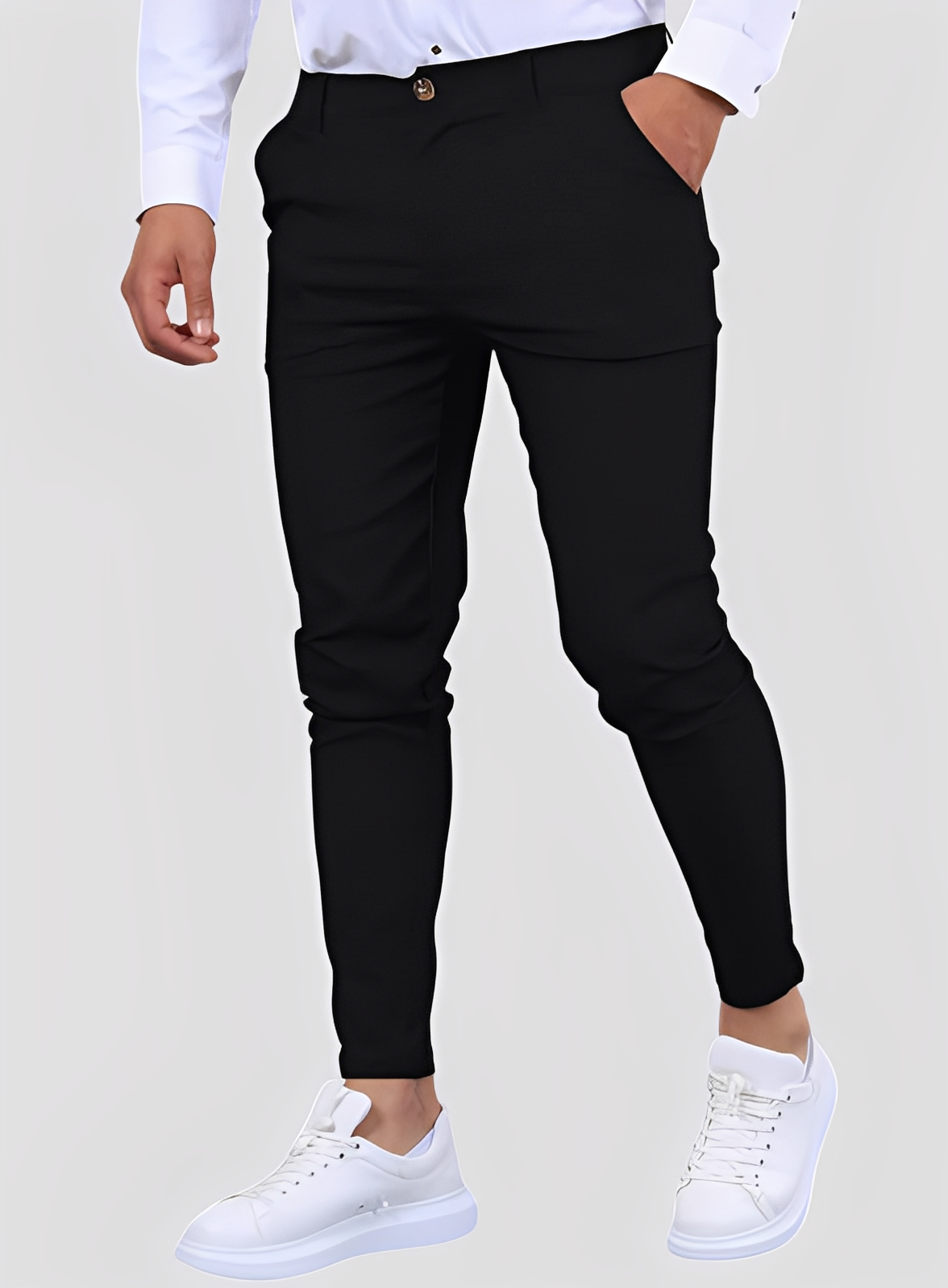 Reynard - Formální, pružné skinny kalhoty pro muže