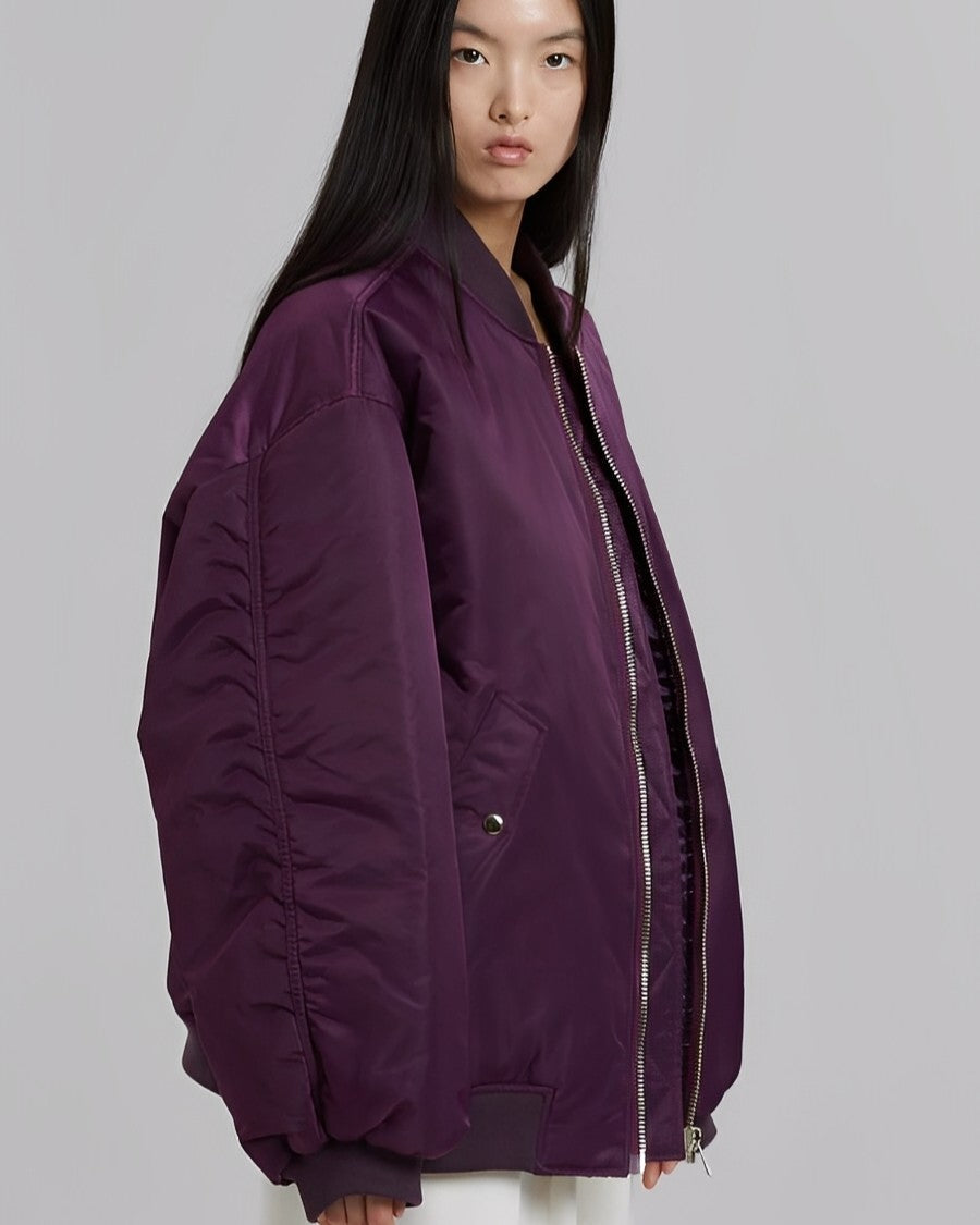 Coleen - Ležérní oversize bomber bunda pro ženy