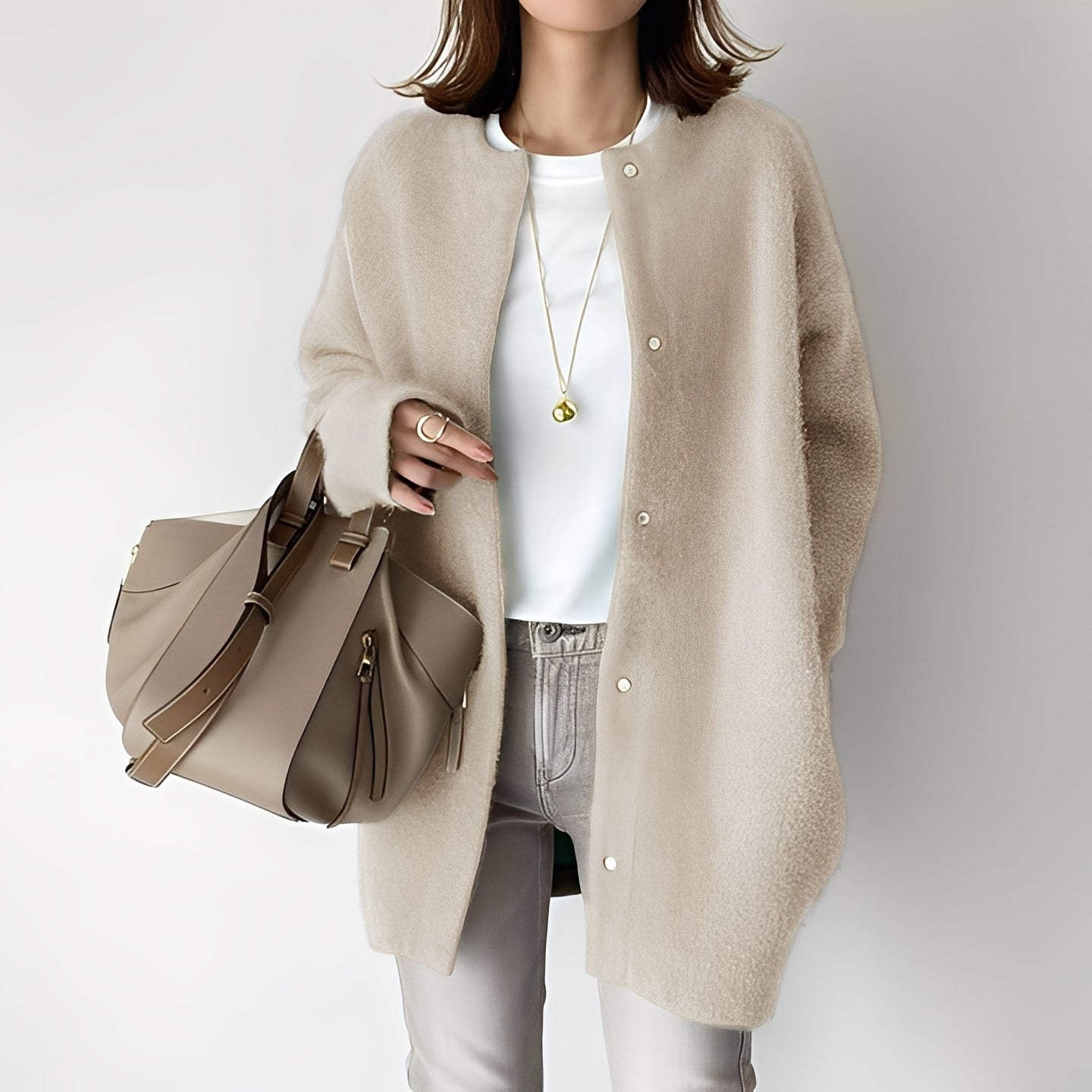 Dahlia - Stylový, volný sedící cardigan pro ženy
