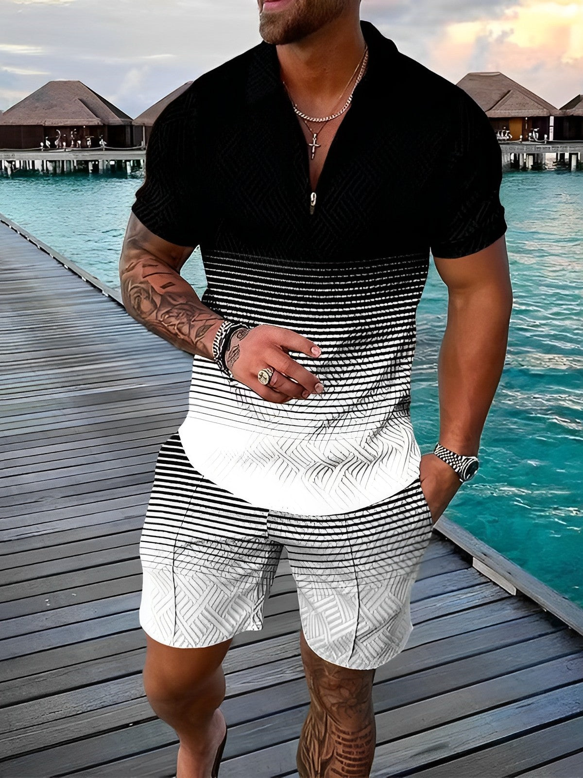 Benson - Lehký a pohodlný letní set pro muže