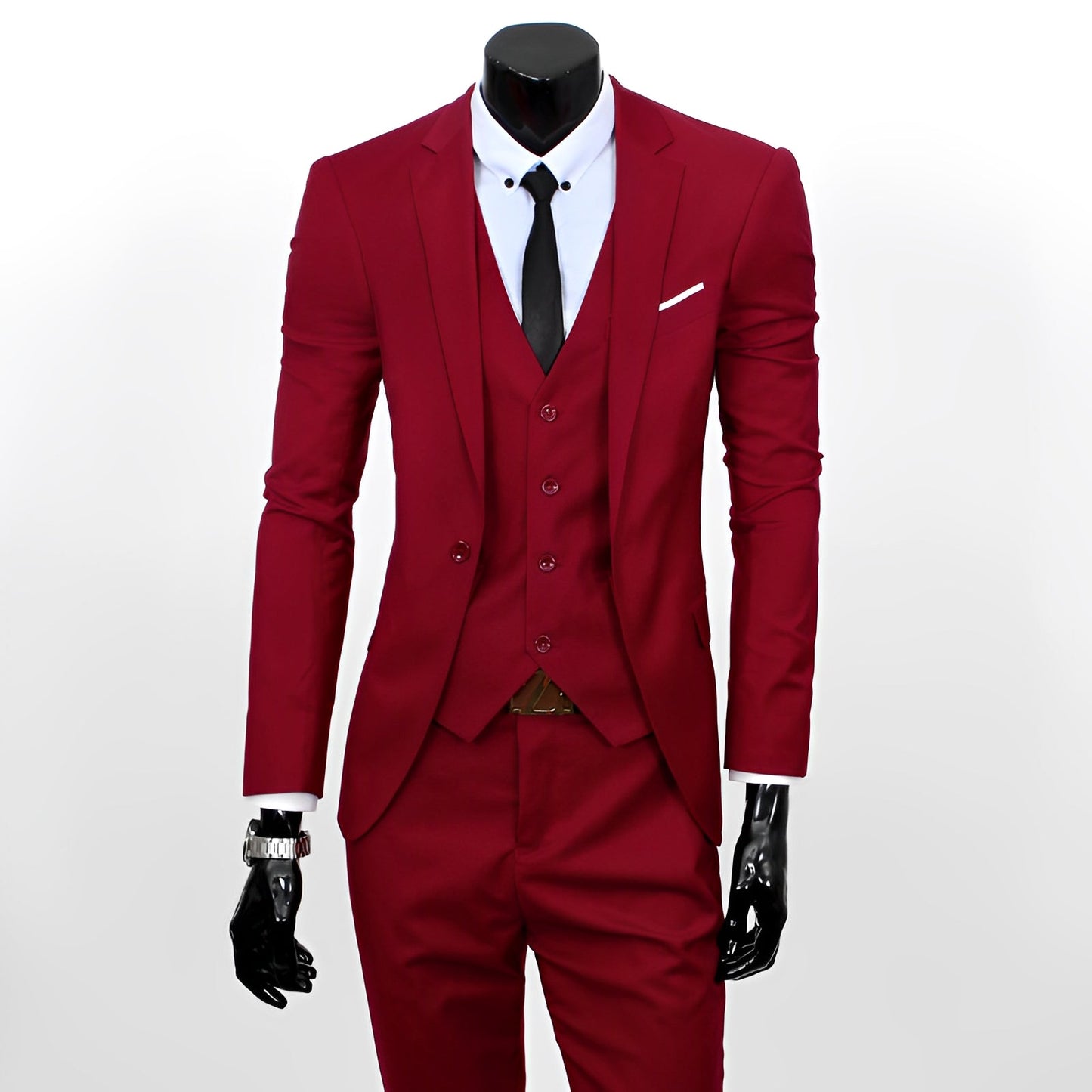 Darrell - Klasický, elegantní 3-dílný oblek pro muže
