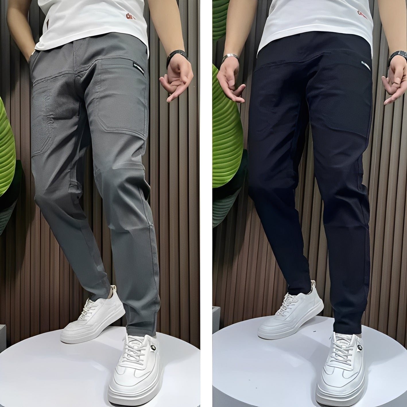 Raynard - Stylové elastické cargokalhoty pro muže