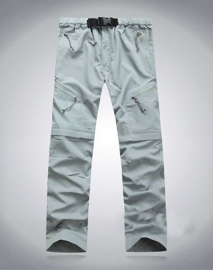 Derryl - Funkční elastické Zip-Off kalhoty pro muže