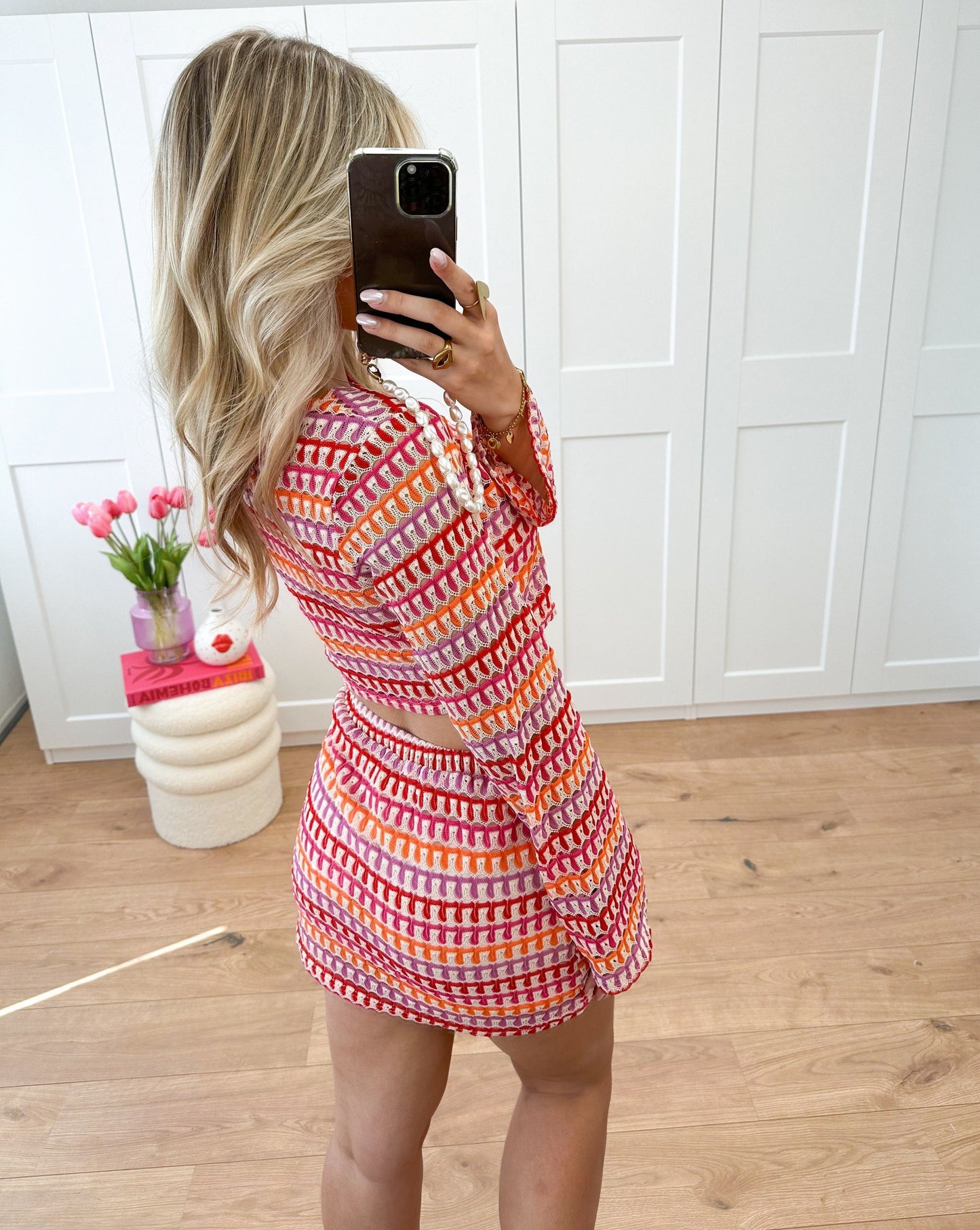 Giada – Souprava Crop Top a Minisukně