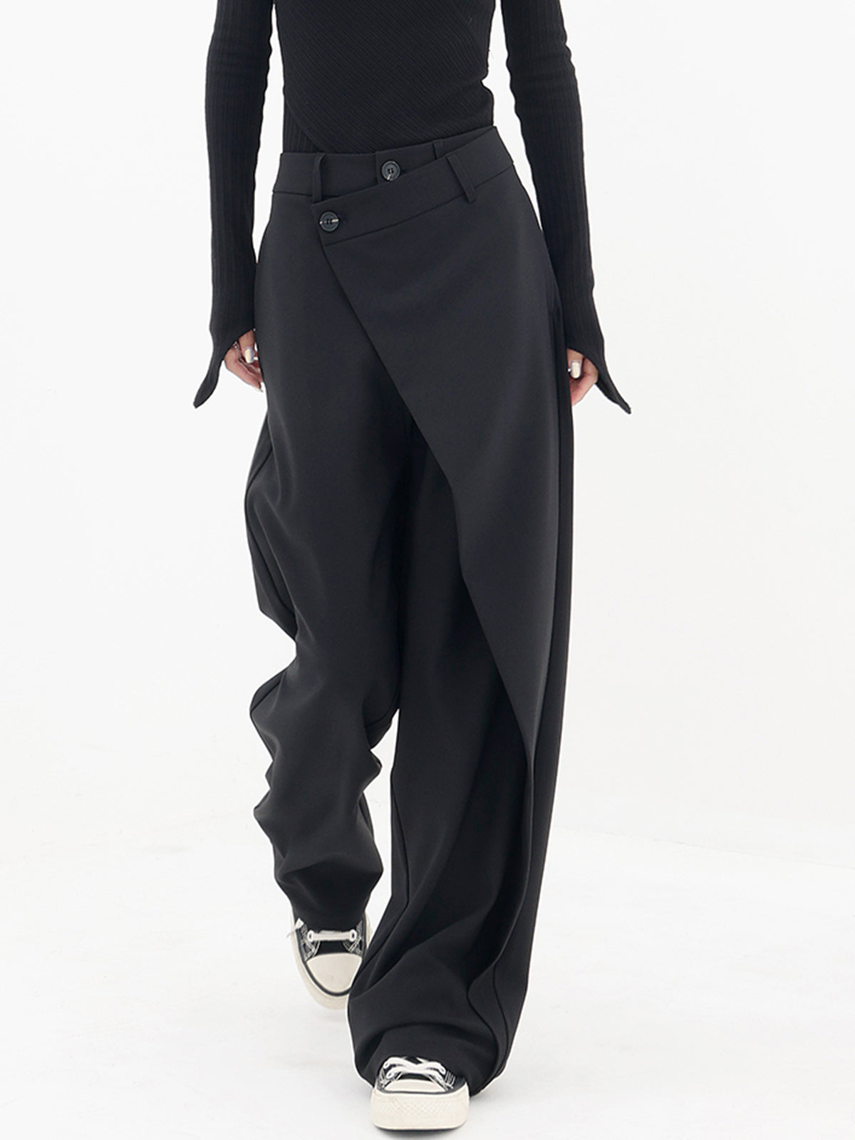 Thalia – Asymetrické baggy kalhoty