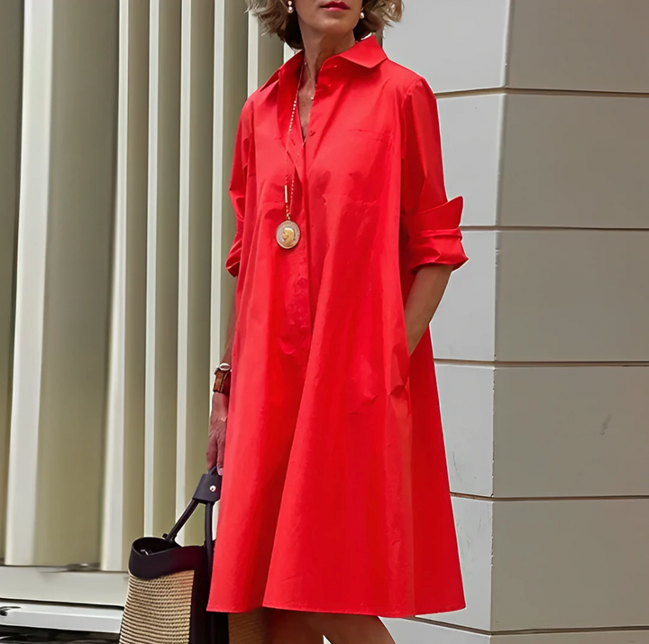 Vera – Stylové Polo-Šaty
