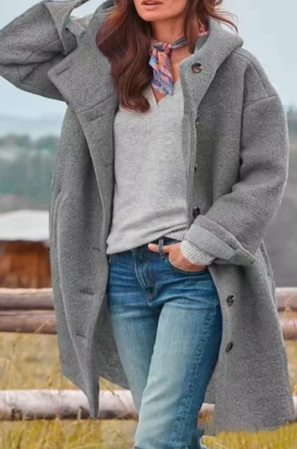 Cristy - Kabát vlněná směs elegantní klasika