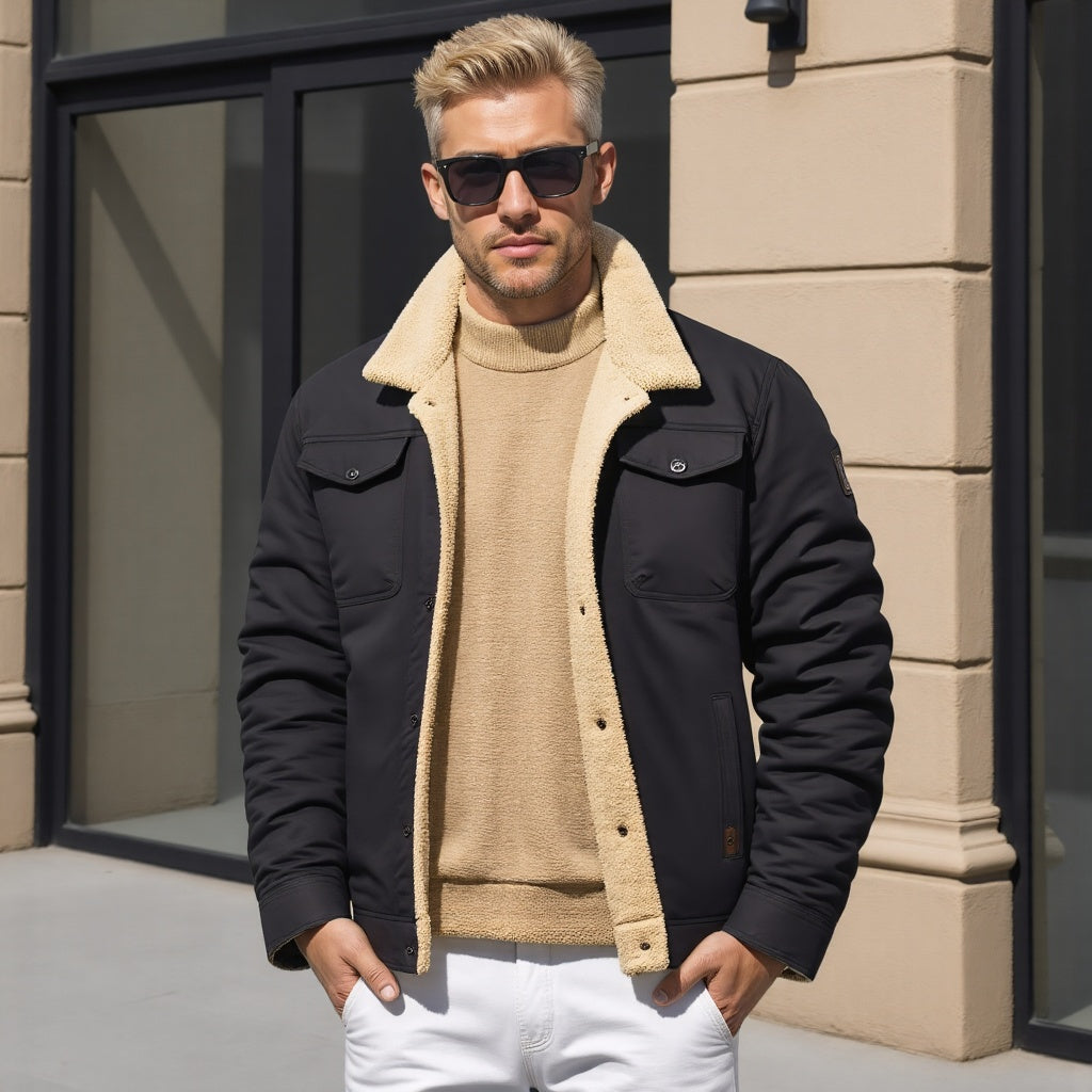 Chris - Vintage bomber bunda pro muže