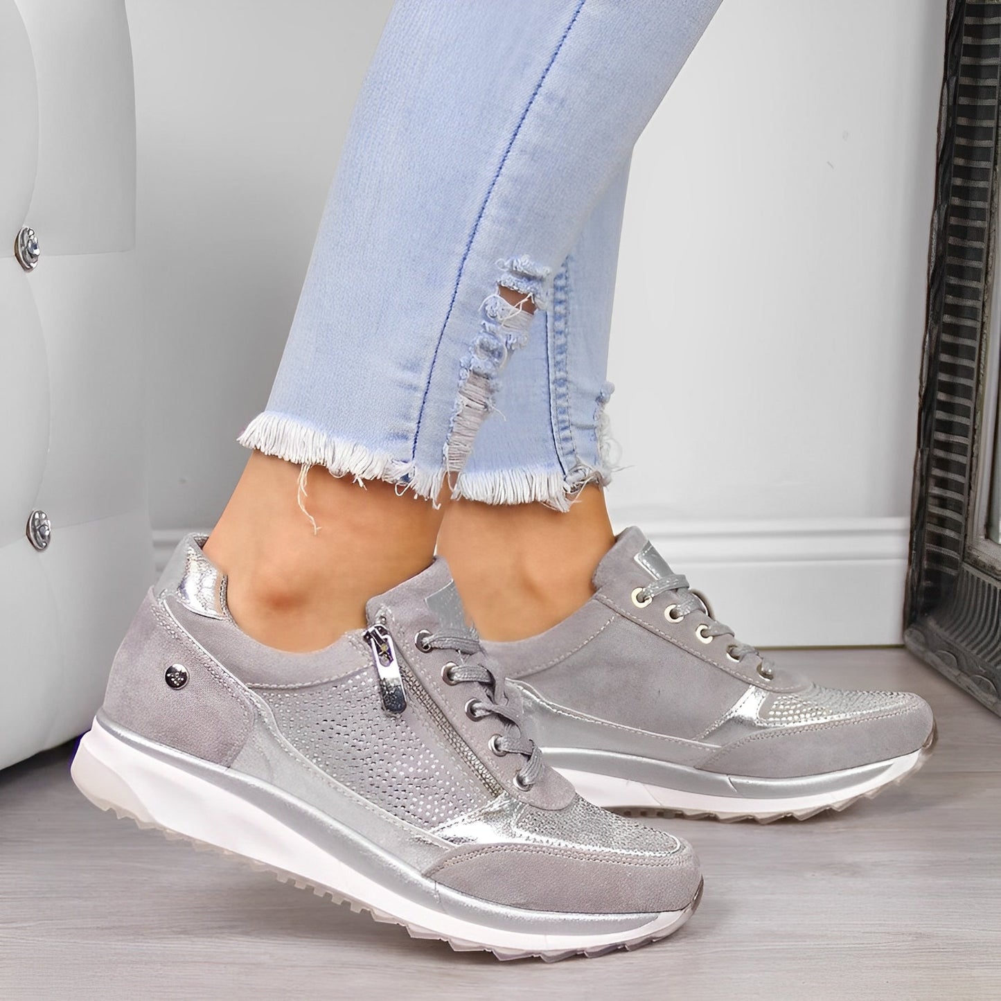 Shannon - Stylové boty se zipem pro ženy