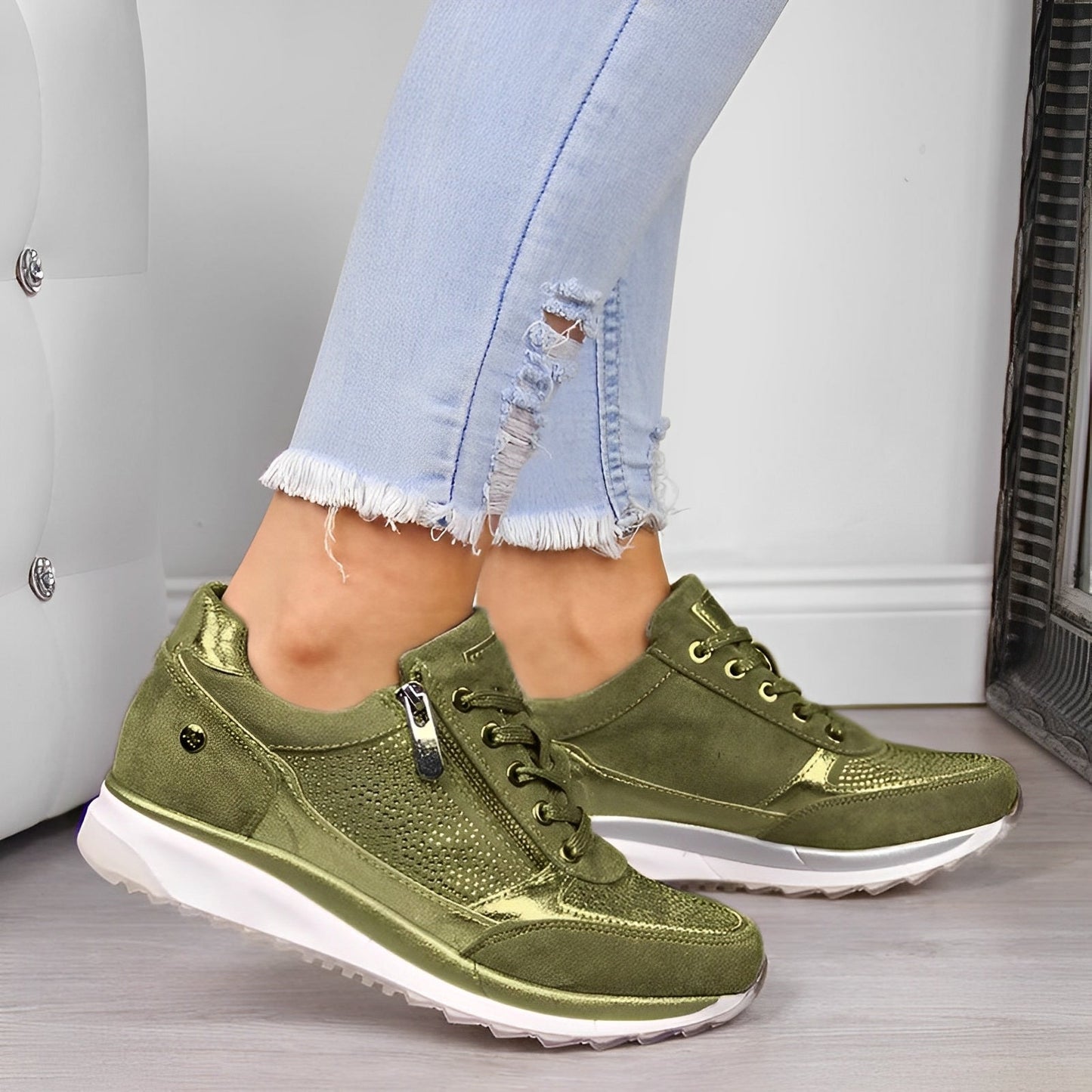Shannon - Stylové boty se zipem pro ženy