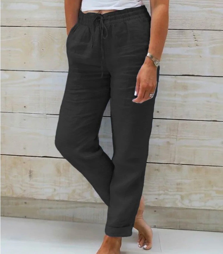 Charlie – Ležérní rovné kalhoty v elegantním stylu