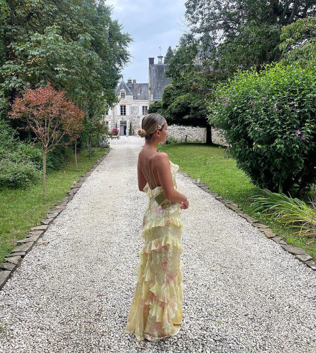 Talisa - Volánové Maxisaty Dámské, Elegantní & Plynoucí