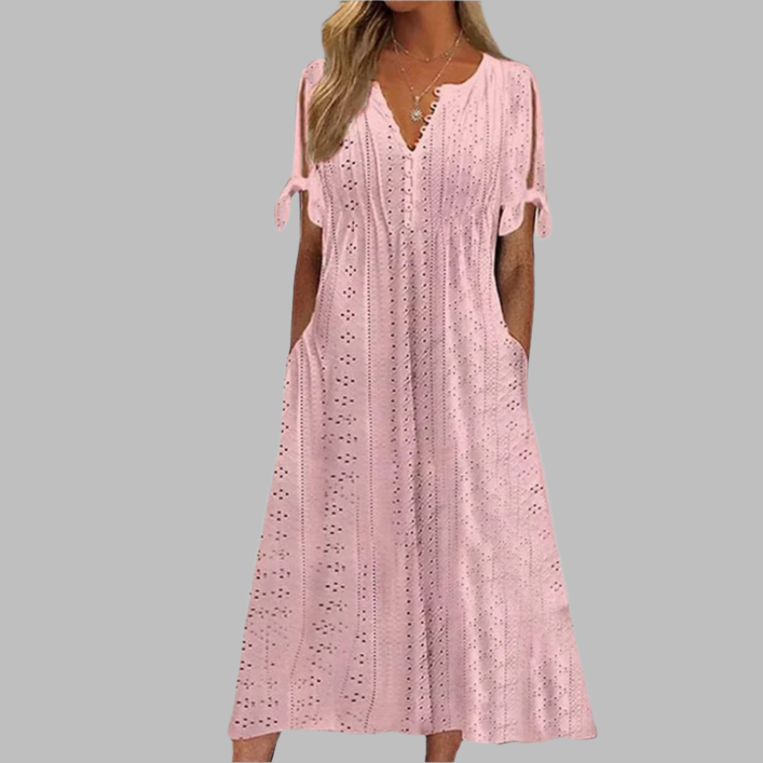 Alice – Elegantní boho midi šaty na léto