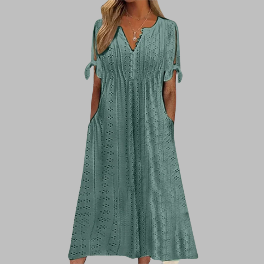 Alice – Elegantní boho midi šaty na léto