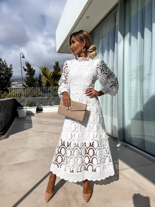 Doreah - Krajkové Bodycon Šaty Dámské, Elegantní & Přiléhavé